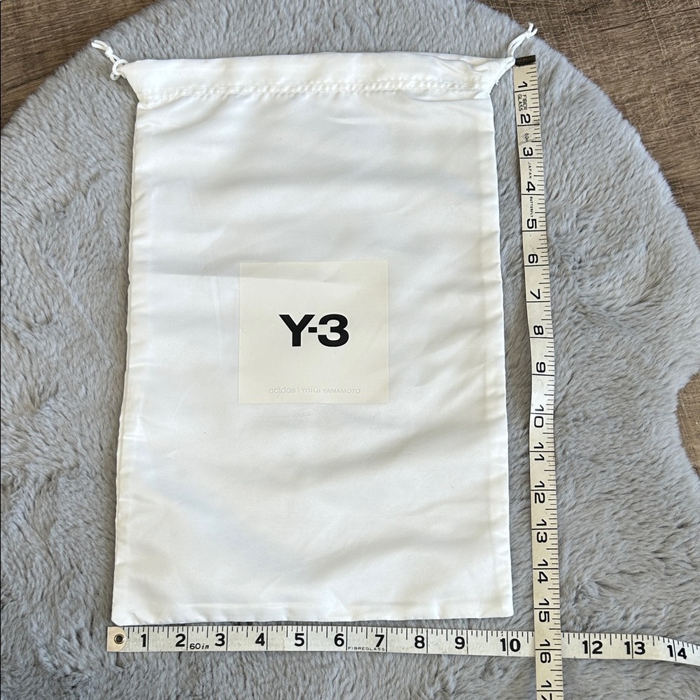 Y-3 Yohji Yamamoto Satin Drawstring Dust Bag